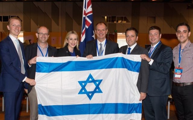 From left: Senator James Paterson, Jamie Hyams, Kate Ashmor, David Southwick, Victorian Liberal Leader Matthew Guy, MP Tim Smith and Caulfield electorate conference chair Daniel Weil. From left: Senator James Paterson, Jamie Hyams, Kate Ashmor, David Southwick, Victorian Liberal Leader Matthew Guy, MP Tim Smith and Caulfield electorate conference chair Daniel Weil.