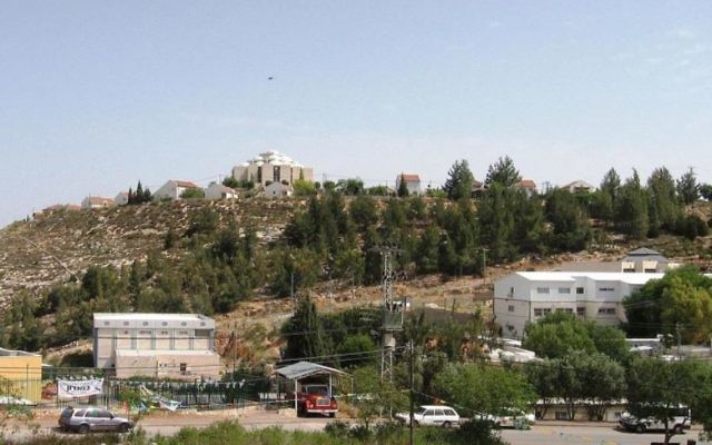The settlement of Shilo in the northern West Bank. Photo: Jpost