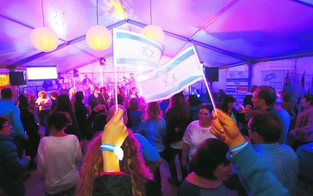 Blue and White Night in Melbourne last year. Blue and White Night in Melbourne last year.
