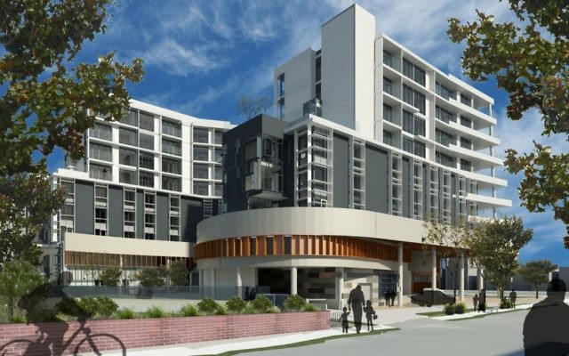 An artist’s impression of the new development.