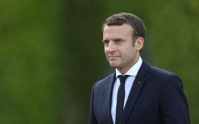 French President Emmanuel Macron. Photo by Sean Gallup/Getty Images