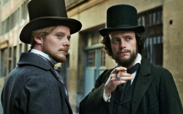 August Diehl (left) in Raoul Peck's 'The Young Karl Marx'.