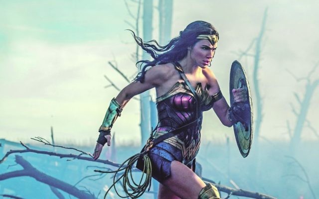 Gal Gadot as Diana in the action adventure movie Wonder Woman. Gal Gadot as Diana in the action adventure movie Wonder Woman.