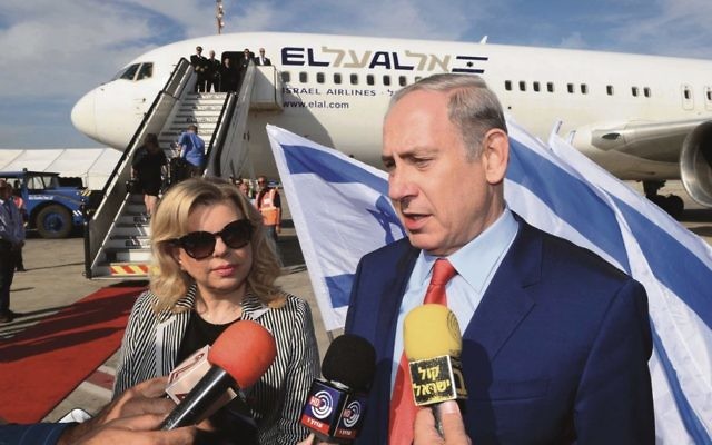 Benjamin and Sara Netanyahu. Photo: Avi Ohayon/GPO