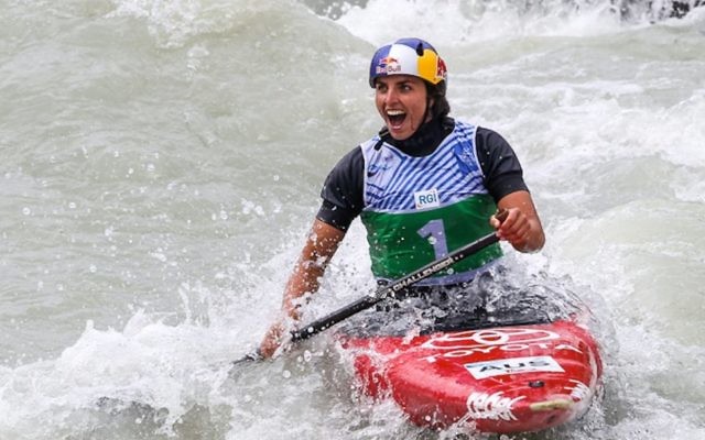 Jessica Fox has won the 2017 ICF Canoe Slalom women's World Cup Series in C1 (single canoe). Photo: Balint Vekassy/ICF Jessica Fox has won the 2017 ICF Canoe Slalom women's World Cup Series in C1 (single canoe). Photo: Balint Vekassy/ICF