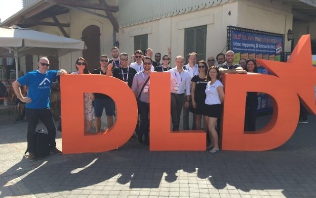 The NSW business delegation in Tel Aviv. The NSW business delegation in Tel Aviv.