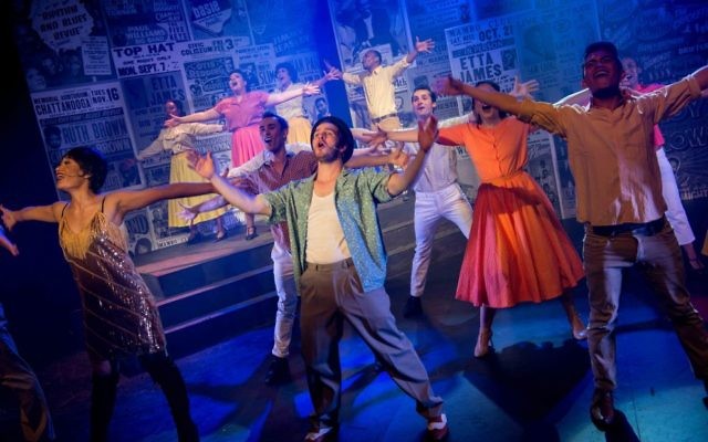 Dancers in the musical, Memphis. Dancers in the musical, Memphis.