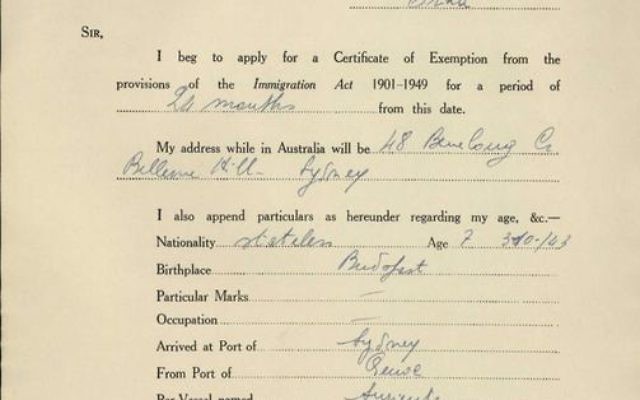 Erica Strauss, Josh Frydenberg's mother, declared she was stateless when she arrived in Australia.