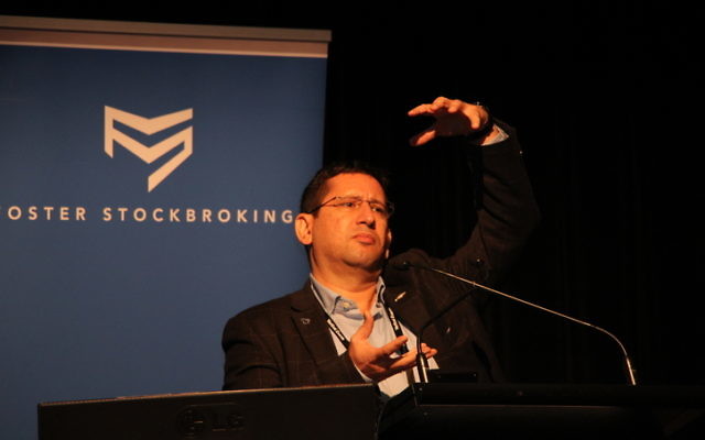 Thinking big - CEO and managing director of Sky and Space Global, Israeli Meir Moalem. Photo: Shane Desiatnik