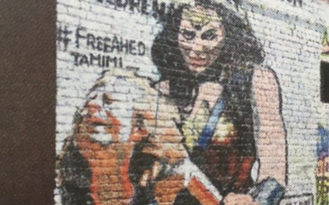 The mural in Fitzroy.
