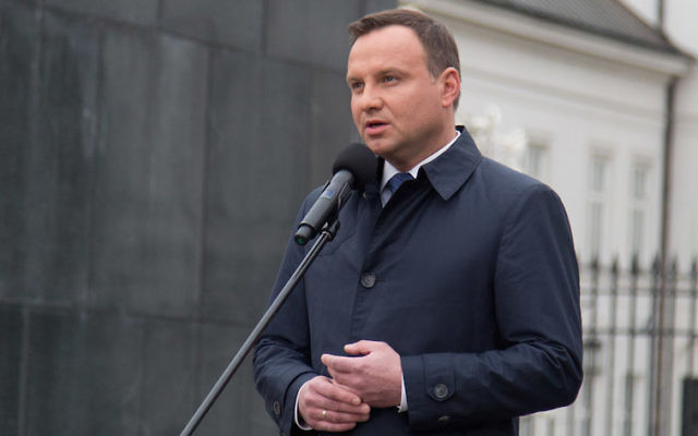 Polish President Andrzej Duda. Photo: Mateusz Wlodarczyk/Pacific Press/LightRocket via Getty Images