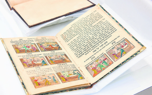 Haggadah – from Livorno, Italy dating back to 1847. Haggadah – from Livorno, Italy dating back to 1847.
