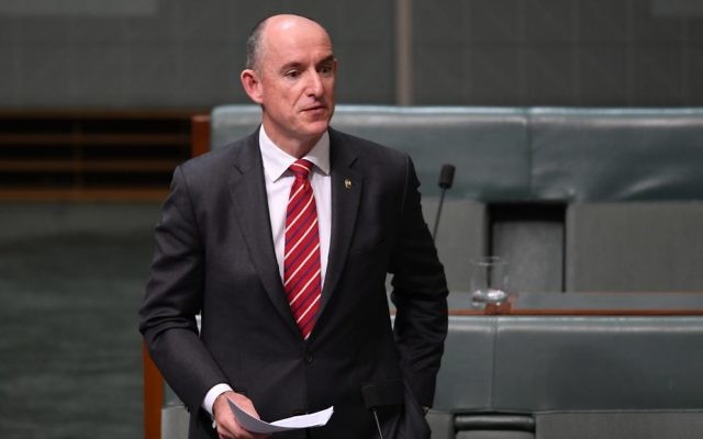 Stuart Robert. Photo: AAP Image/Lukas Coch