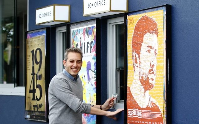 Producer Gal Greenspan at the Classic Cinemas, Elsternwick where his film Scaffolding is screening.  Photo: Peter Haskin