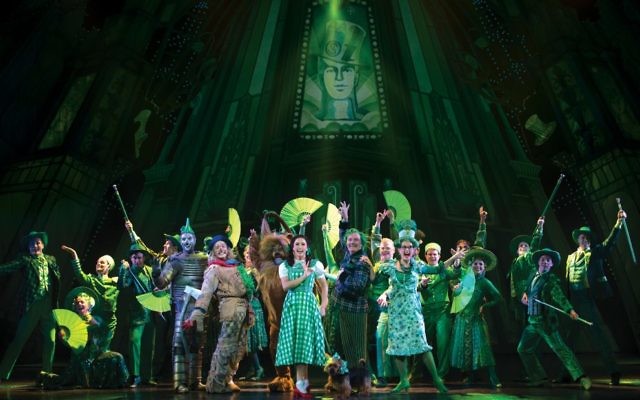 A scene from the musical The Wizard of Oz. Photo: Jeff Busby