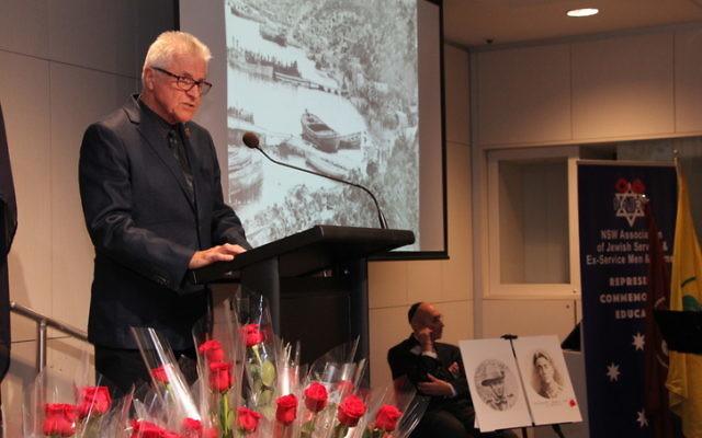 Paul Weingott reading the wartime diary of Lance Corporal Samuel Weingott, who was killed in action at Gallipoli, aged 22. Photo: Shane Desiatnik Paul Weingott reading the wartime diary of Lance Corporal Samuel Weingott, who was killed in action at Gallipoli, aged 22. Photo: Shane Desiatnik