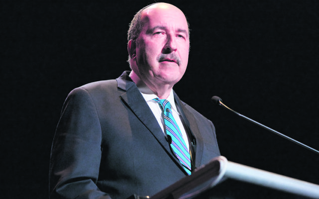 Dore Gold delivering the Gandel Oration. Photo: Giselle Haber. Dore Gold delivering the Gandel Oration. Photo: Giselle Haber.