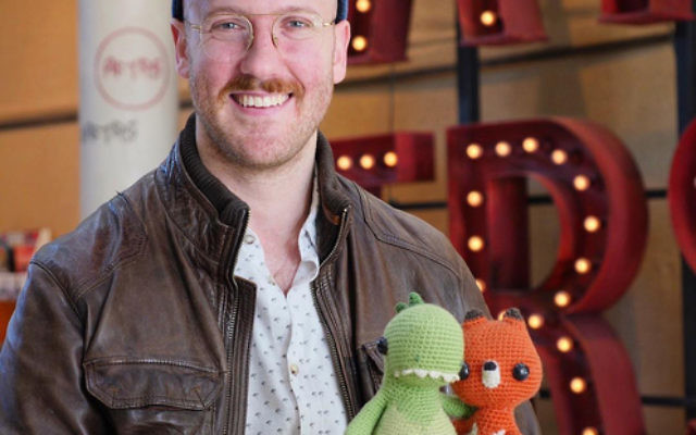 Writer and co-director of Lost & Found, Bradley Slabe, is thrilled with the success of his stop-Photo: AFTRS