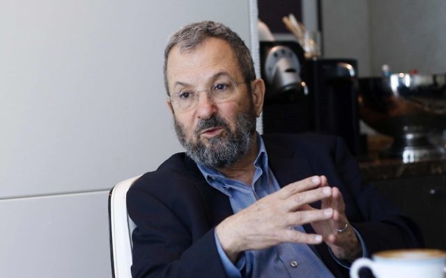 Ehud Barak.