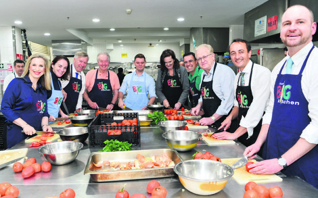 Wentworth preselection candidates at Our Big Kitchen. Photo: Henry Benjamin