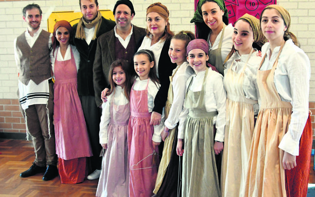 Members of the cast prepare for a fabulous community-wide production. Photo: Danny Newhouse Members of the cast prepare for a fabulous community-wide production. Photo: Danny Newhouse