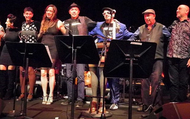Monsieur Camembert taking their curtain call at last year's Leonard Cohen. Photo: Tony Egan Monsieur Camembert taking their curtain call at last year's Leonard Cohen. Photo: Tony Egan