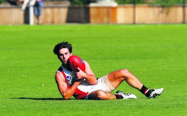 AJAX captain and 2018 Michael Ritterman Best and Fairest winner, Nick Lewis. Photo: Peter Haskin