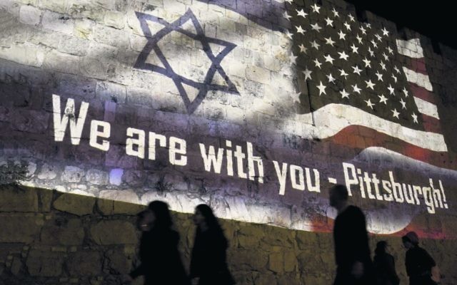 A projection on the walls of the Old City in Jerusalem. Photo: AP Photo/Dusan Vranic A projection on the walls of the Old City in Jerusalem. Photo: AP Photo/Dusan Vranic