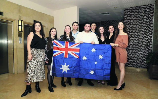 AUJS delegates at the WUJS Congress.
