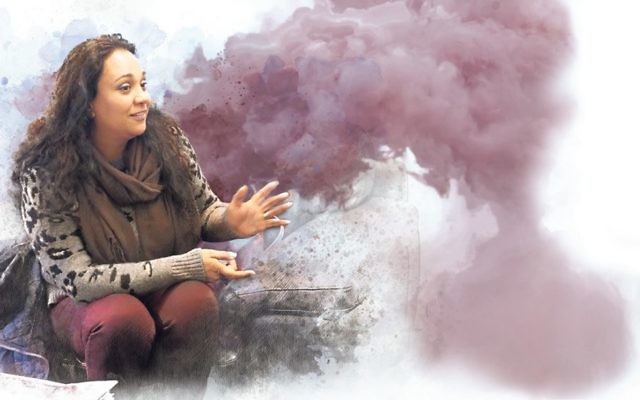 Dana Pinhasov. Photo: Daniel Goodrich. Illustration: Adriana Alvarez.