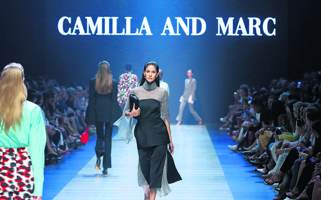 Camilla and Marc at VAMFF. Photo: Peter Haskin Camilla and Marc at VAMFF. Photo: Peter Haskin