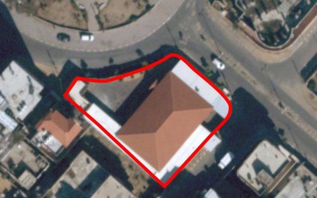 The office of Hamas chairman Ismail Haniyeh.