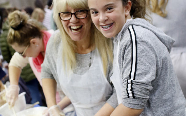 2-5-19. Gen 2 Gen "Braiding us Together" Challah Bake at Caulfield Shule. Photo: Peter Haskin