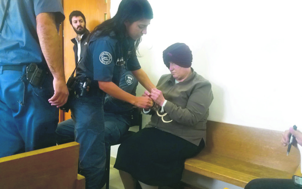 Malka Leifer in court in February
2018. Photo: AAP Image/Supplied