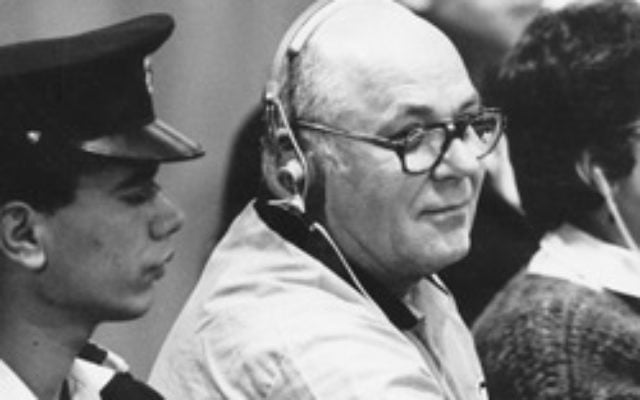 Former Nazi camp guard John Demjanjuk at an earlier trial. Photo: AJN file Former Nazi camp guard John Demjanjuk at an earlier trial. Photo: AJN file