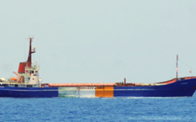 The Rachel Corrie, one of the ships being used to illegally circumvent the blockade. Photo: Isranet The Rachel Corrie, one of the ships being used to illegally circumvent the blockade. Photo: Isranet