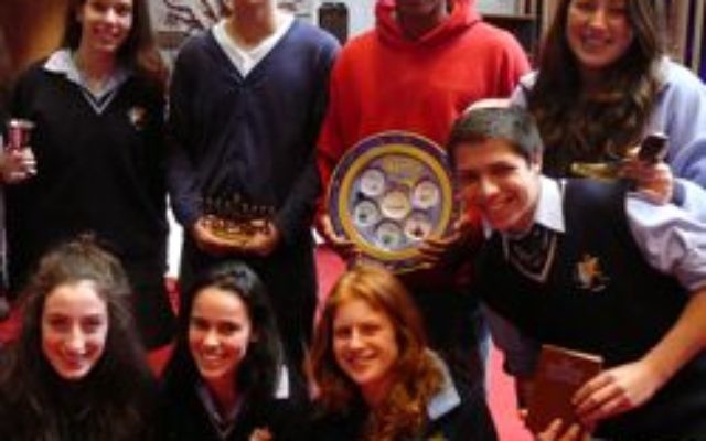 Mount Scopus and The Friends' School students at Mount Scopus Memorial College. Photo: AJN.