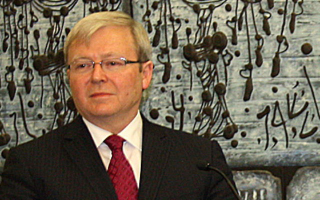 Kevin Rudd. Kevin Rudd.