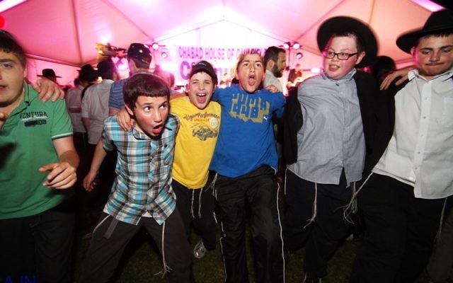 Having fun at previous Chanukah celebrations. Photo: Peter Haskin Having fun at previous Chanukah celebrations. Photo: Peter Haskin