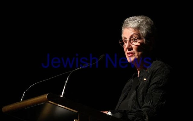 Yom Hashoah 2012. Robert Blackwood Hall, Monash University. Nina Bassat. Photo: Peter Haskin Yom Hashoah 2012. Robert Blackwood Hall, Monash University. Nina Bassat. Photo: Peter Haskin