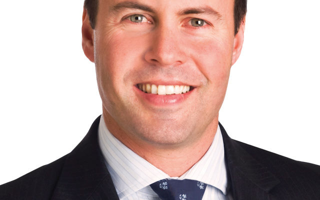 The anti-Semitic tirade was directed at Assistant Treasurer Josh Frydenberg. The anti-Semitic tirade was directed at Assistant Treasurer Josh Frydenberg.