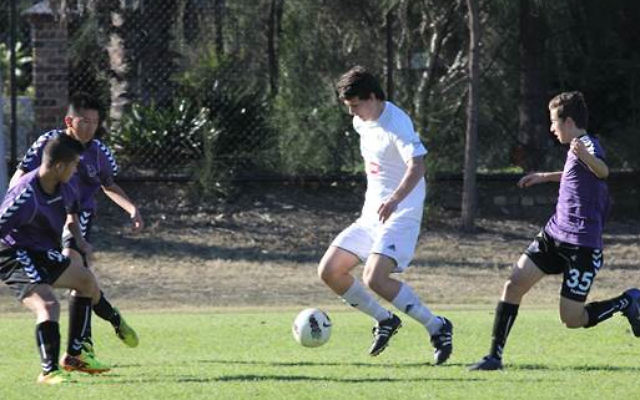 Under-16’s Harry Buch has scored 14 goals this season. Under-16’s Harry Buch has scored 14 goals this season.
