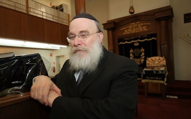 Rabbi Zvi Hirsch Telsner. Photo: AJN file Rabbi Zvi Hirsch Telsner. Photo: AJN file
