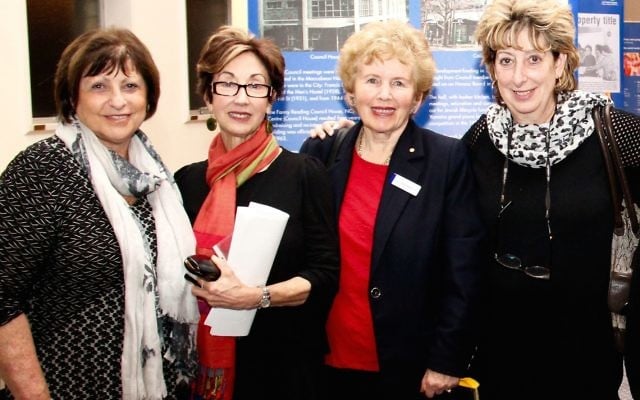 From left: Anne Reid OAM, Victoria Nadel, NCJWA national president Rysia Rozen OAM, and Miri Orden. From left: Anne Reid OAM, Victoria Nadel, NCJWA national president Rysia Rozen OAM, and Miri Orden.