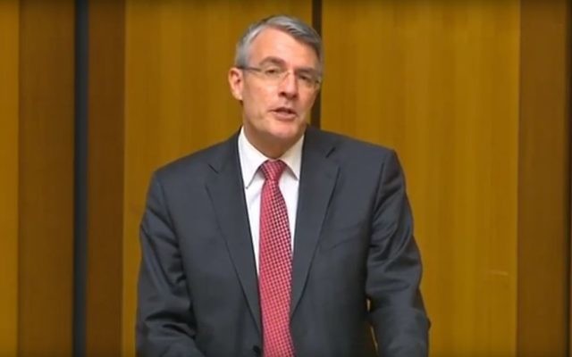 Mark Dreyfus speaking in Parliament. Mark Dreyfus speaking in Parliament.