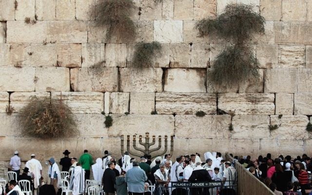 The Western Wall in Jerusalem. The Western Wall in Jerusalem.