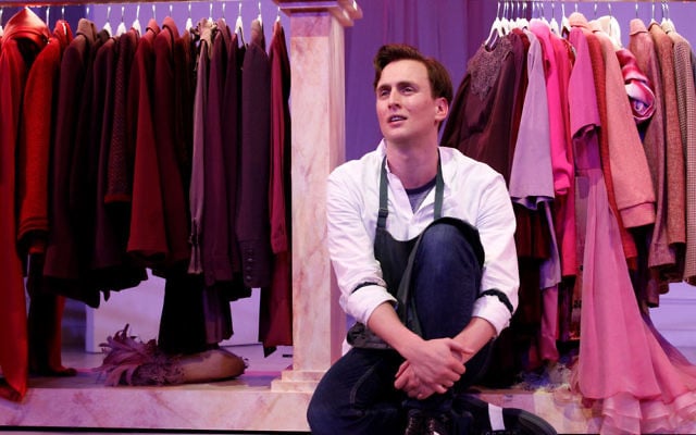 Ash Flanders stars in Buyer and Cellar. Photo: Jeff Busby Ash Flanders stars in Buyer and Cellar. Photo: Jeff Busby
