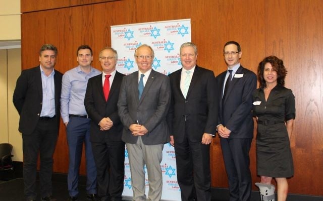 From left: Logan MP Linus Power, ALP Queensland assistant state secretary Jon Persley, AILD co-founder Michael Borowick, Beattie, AILD NSW member Greg Holland, QJBD President Jason Steinberg and QJBD advocacy chair Libby Burke. From left: Logan MP Linus Power, ALP Queensland assistant state secretary Jon Persley, AILD co-founder Michael Borowick, Beattie, AILD NSW member Greg Holland, QJBD President Jason Steinberg and QJBD advocacy chair Libby Burke.