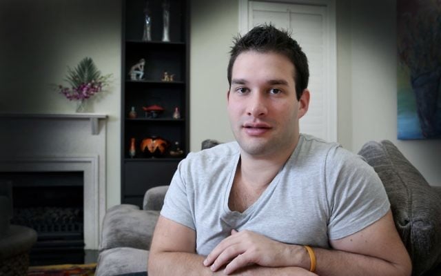 Adam Schwartz at his Dover Heights home. Photo: Noel Kessel