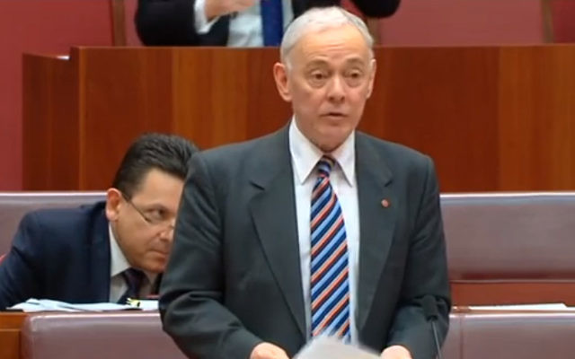 Family First Senator Bob Day. Family First Senator Bob Day.